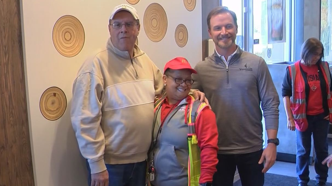 Heart of Acadiana: Youngsville McDonald's drive-thru worker pays it forward